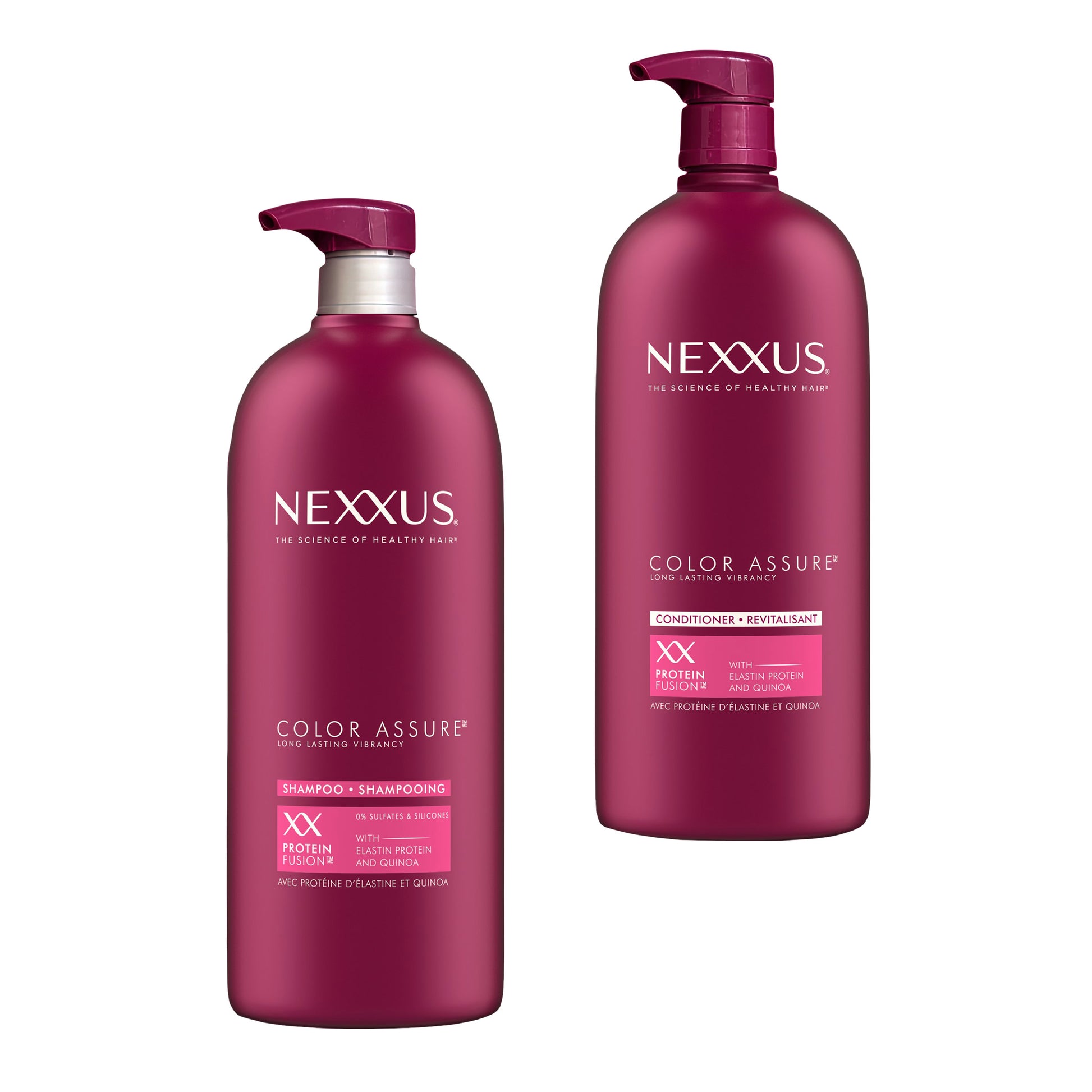 Nexxus Color Assure Shampoo & Conditioner Set, 32 Fl Oz