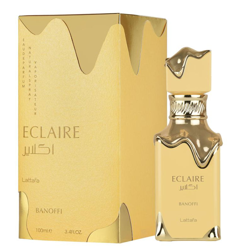 Lattafa Eclaire Pistache EDP 100Ml Spray + Lattafa Eclaire Banoffi EDP 100Ml Spray Bundle