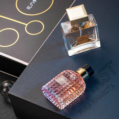 Brand Women Perfume Gift Box 4PCS Set 105Ml Floral Scent Spray Pheromone Perfumes Feminino Lasting Fragrance Parfum Pour Femme