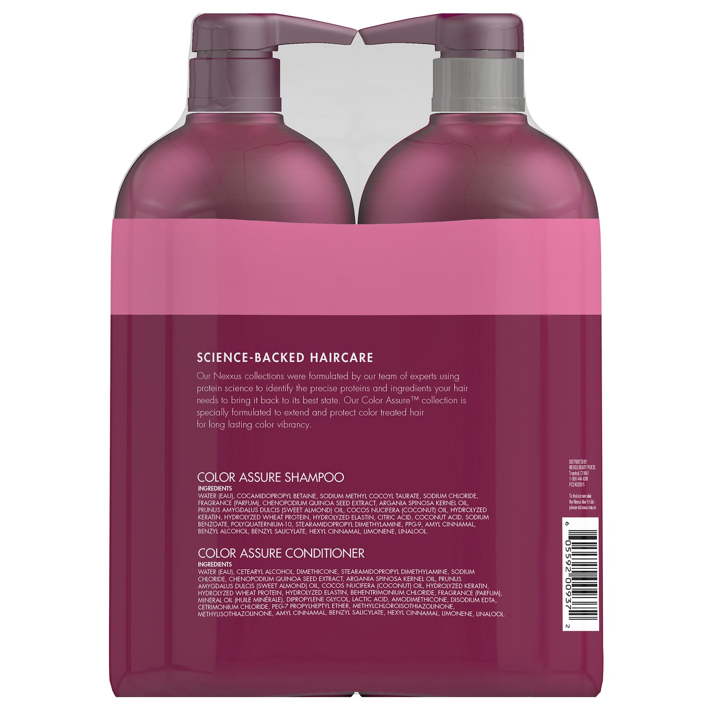 Nexxus Color Assure Shampoo & Conditioner Set, 32 Fl Oz