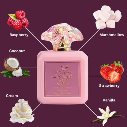 Pink Blush Shams Al Emarat Khususi EDP Spray 3.4 OZ by Ard Al Zaafaran Lasting Fragrance Eau De Parfum Plant Floral Scent Fresh
