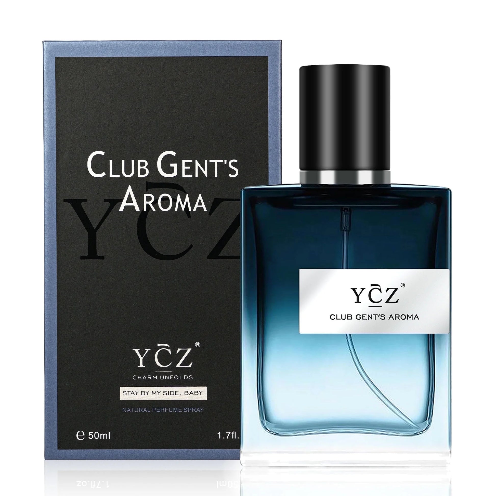 CLUB GENT'S AROMA Perfume Men, Long Lasting Cologne for Men with Aromatic Woody Notes of Mint, and Lemon, Ideal Occasions Daily Elegance,Nightclub Essential Fragrance, 1.7Oz(50Ml)
