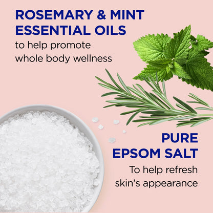 Wellness Therapy Foaming Bath with Pure Epsom Salt & Essential Oils, 34 Fl Oz