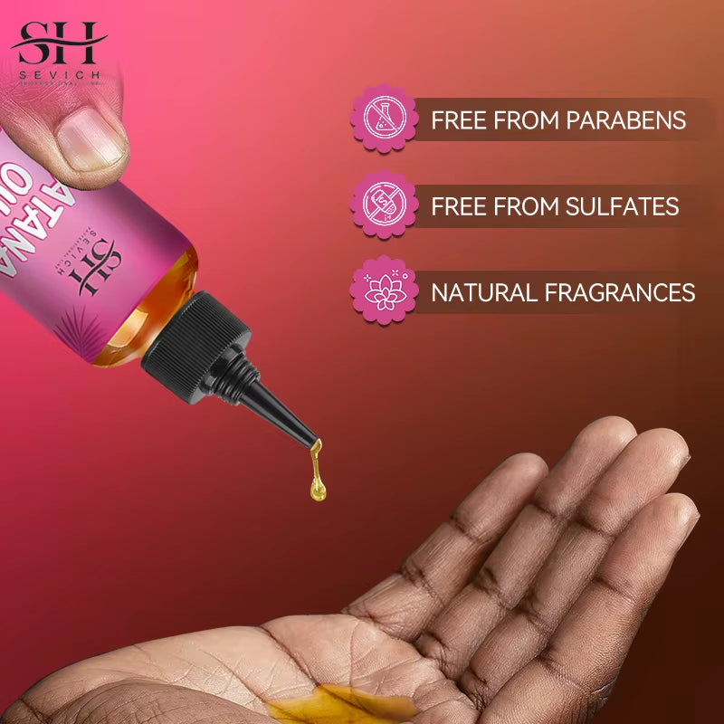 Fast Hair Growth Set Batana Oil Traction Alopecia Hair Mask anti Break Loss Hair Growth Oil Baldness Treatment Chebe Hair Oil