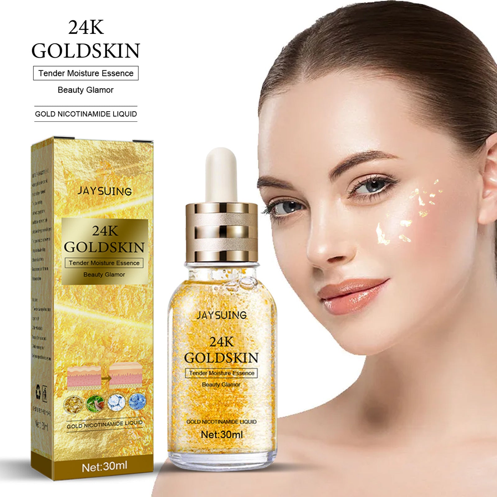 Revitalize Your Skin with 24K Gold Collagen Protein Lifting Essence