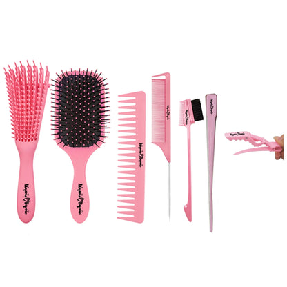 Bounce 11 Piece Hair Brush Set Grooming Kit for Girls, Children'S Hair Brush Set, Toddlers Hair Brush Set