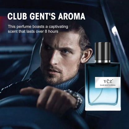 CLUB GENT'S AROMA Perfume Men, Long Lasting Cologne for Men with Aromatic Woody Notes of Mint, and Lemon, Ideal Occasions Daily Elegance,Nightclub Essential Fragrance, 1.7Oz(50Ml)