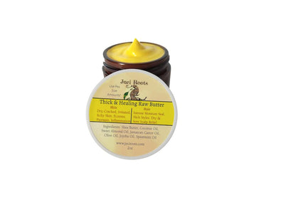 Thick Body Butter, Eczema, Moisturizing Dry, Itchy, Damaged Skin No Chemicals, 2Oz Made by a Man for His Lady