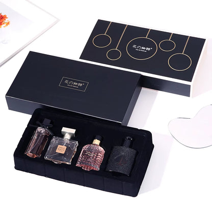 Women Perfume 105Ml Gift Box Four Piece Set Fresh Lasting Fragrance Eau De Parfum Plant Floral Scent Fresh