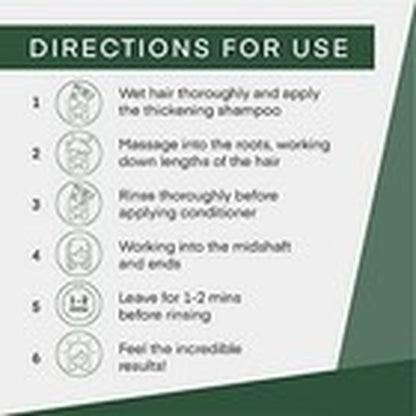 Cel Microstem Natural Hair Thickening Shampoo & Conditioner Set (2 X 8