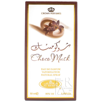 Choco Musk - Al-Rehab Eau De Natural Perfume Spray- 50 Ml (1.65 Fl. Oz) - 2 Pack