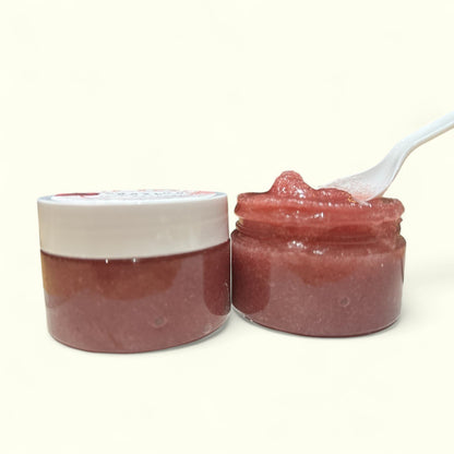 Rose Organic Lip Scrub for SOFT Lips