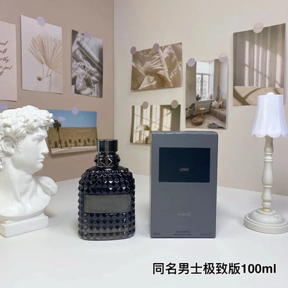 Born in Roma Intense Perfume Men Women Fragrance 100Ml 3.4Oz Green Stravaganza Cologne Eau De Parfum Long Lasting Smell High Quality US Stock