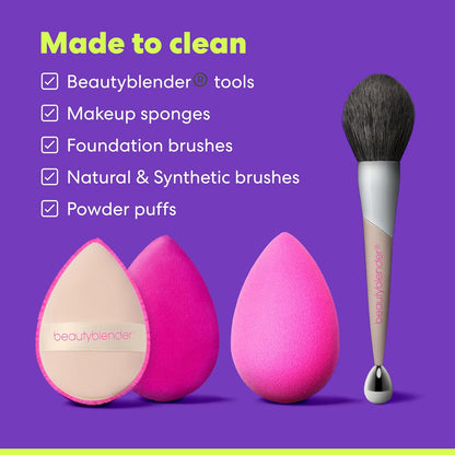 ® | Blendercleanser® Tool Wash | Lavender Purifying Liquid Soap | Hand, Sponge, Brush, Makeup Tool Cleanser | Lavender-Scented, Vegan, Paraben-Free, Sulfate-Free, 5 Oz