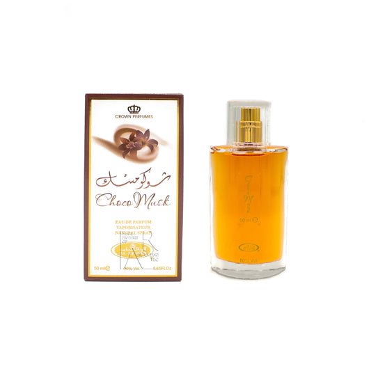 Choco Musk - Al-Rehab Eau De Natural Perfume Spray- 50 Ml (1.65 Fl. Oz) - 2 Pack