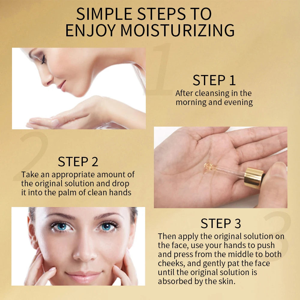 24K Gold Hyaluronic & Niacinamide Face Serum