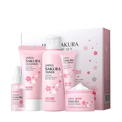 Illuminate Your Skin with the Sakura Brightening Skin Care Set