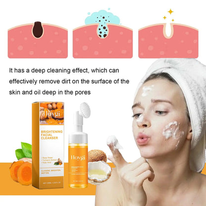 Turmeric Brightening Foam Cleanser
