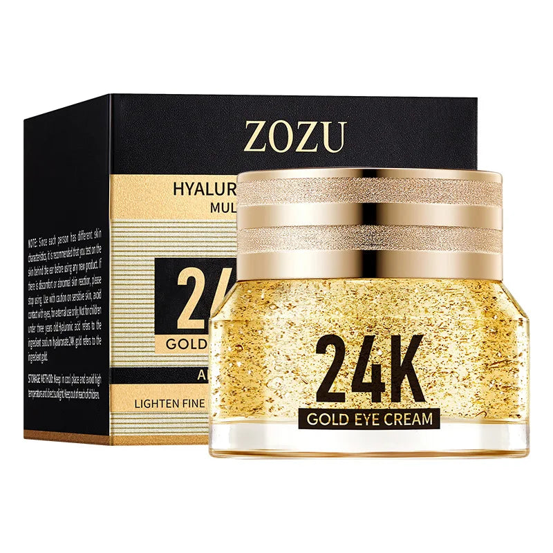 Revitalize Your Eyes with 24K Gold Infused Hyaluronic Eye Cream