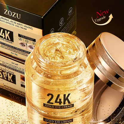 Revitalize Your Eyes with 24K Gold Infused Hyaluronic Eye Cream