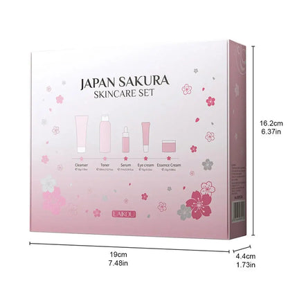 Illuminate Your Skin with the Sakura Brightening Skin Care Set