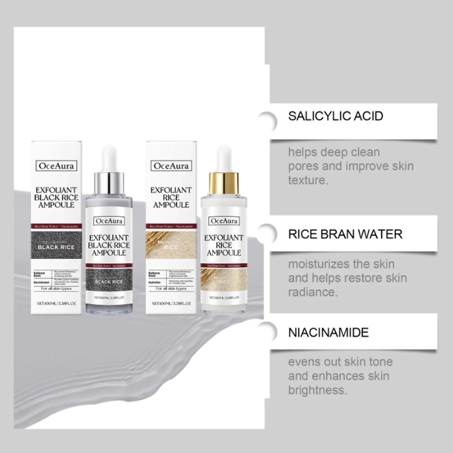 Black Rice Exfoliating Facial Serum