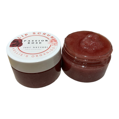 Rose Organic Lip Scrub for SOFT Lips