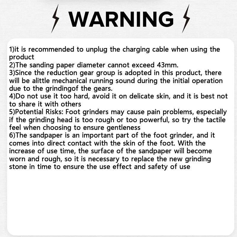 KOYYTO Electric Foot File 600 RPM Motor 360-Degree Rotation Aluminum Alloy Cuticle Remover for Home & Nail Salon Gentle Plug-In Tool Footcallusremover Nail Drill