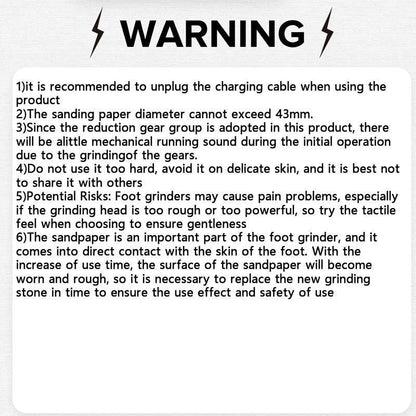 KOYYTO Electric Foot File 600 RPM Motor 360-Degree Rotation Aluminum Alloy Cuticle Remover for Home & Nail Salon Gentle Plug-In Tool Footcallusremover Nail Drill