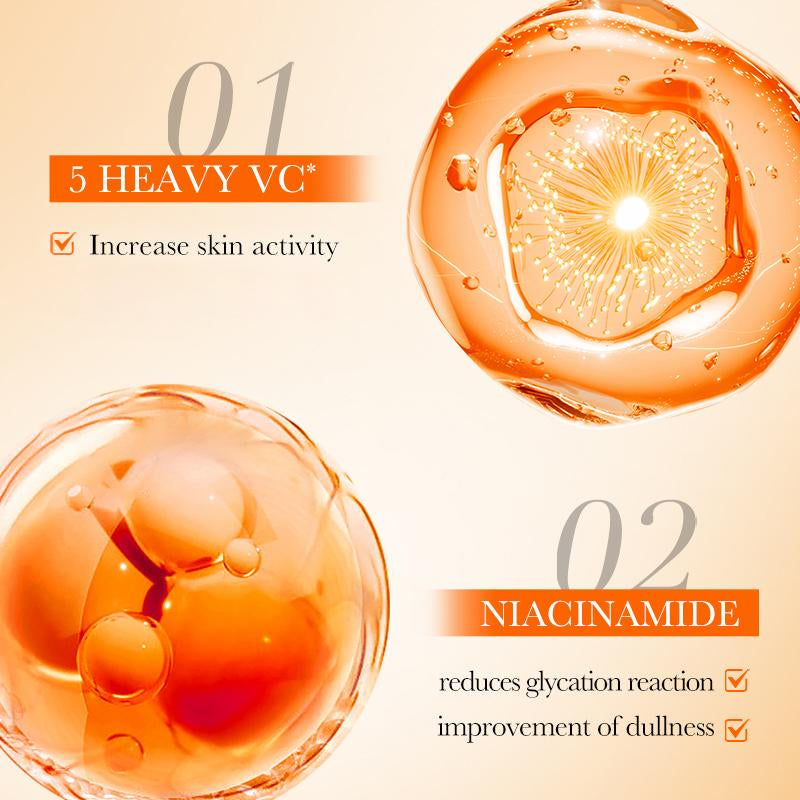 5X Vitamin C Face Cleanser - Brightening Face Wash with Niacinamide, Deep Clean Gentle & Refresh for Radiant, Healthy-Looking Skin,3.52 Oz