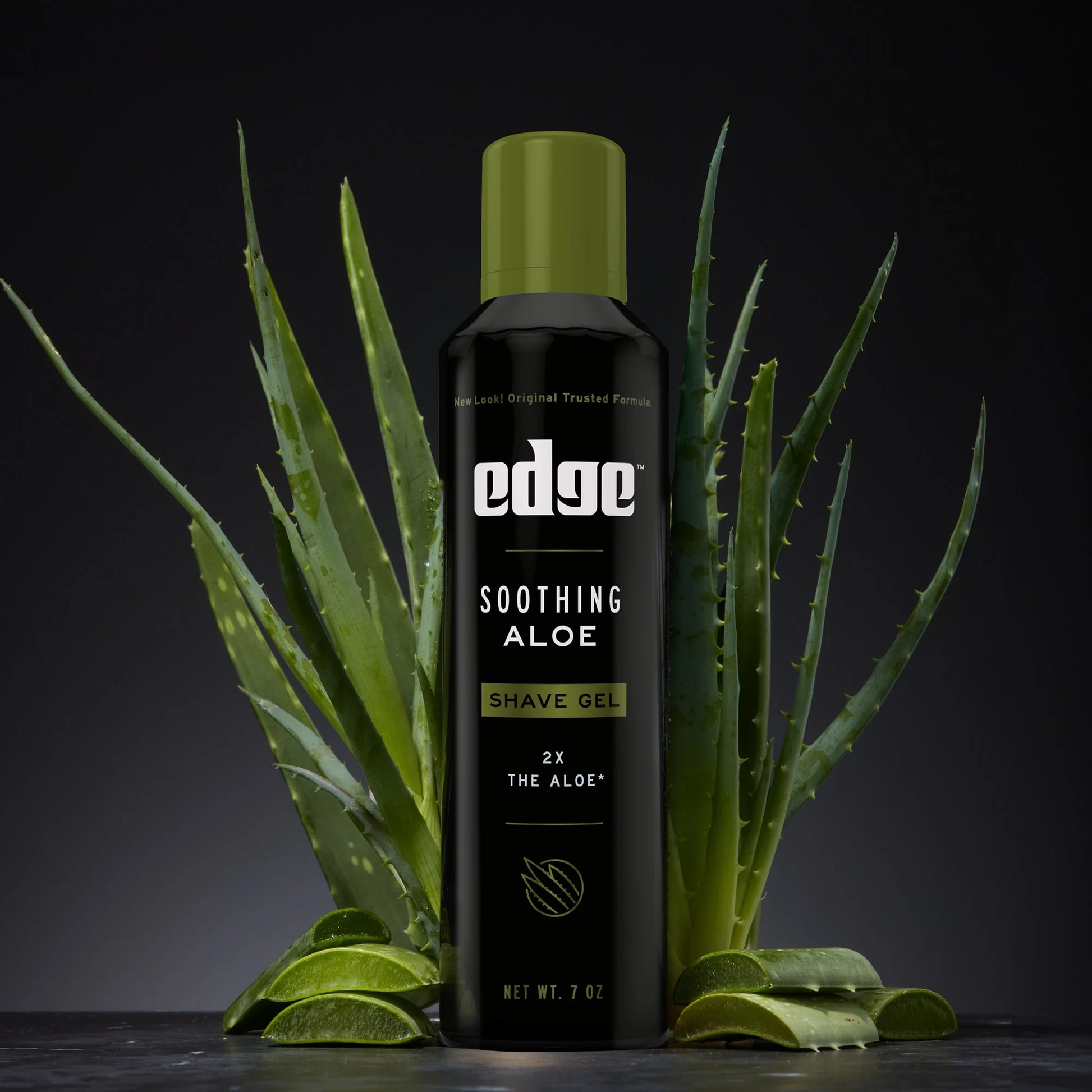 Soothing Aloe Shave Gel for Men with Extra Aloe, 7 Oz