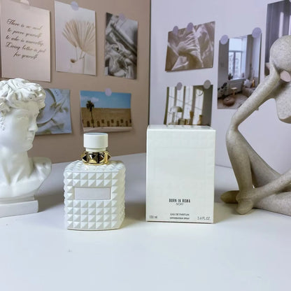 Born in Roma Intense Perfume Men Women Fragrance 100Ml 3.4Oz Green Stravaganza Cologne Eau De Parfum Long Lasting Smell High Quality US Stock