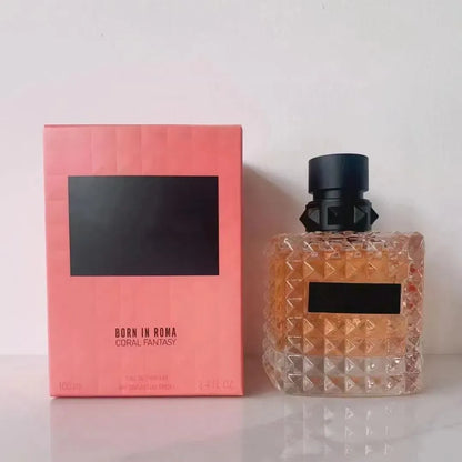Designer Born in Roma Fragrances Perfume Eau De Parfum Umo Ivory Intense Coral Fantasy Dona Men Women Cologne 100Ml 90Ml EDP Long Lasting Floral High Quality Fast Ship