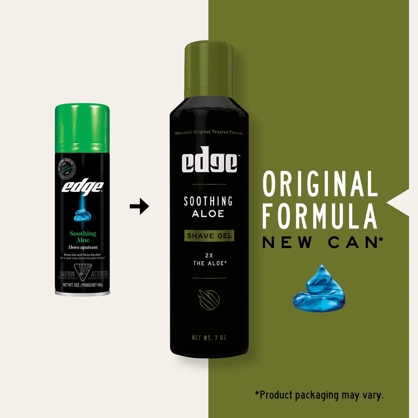 Soothing Aloe Shave Gel for Men with Extra Aloe, 7 Oz