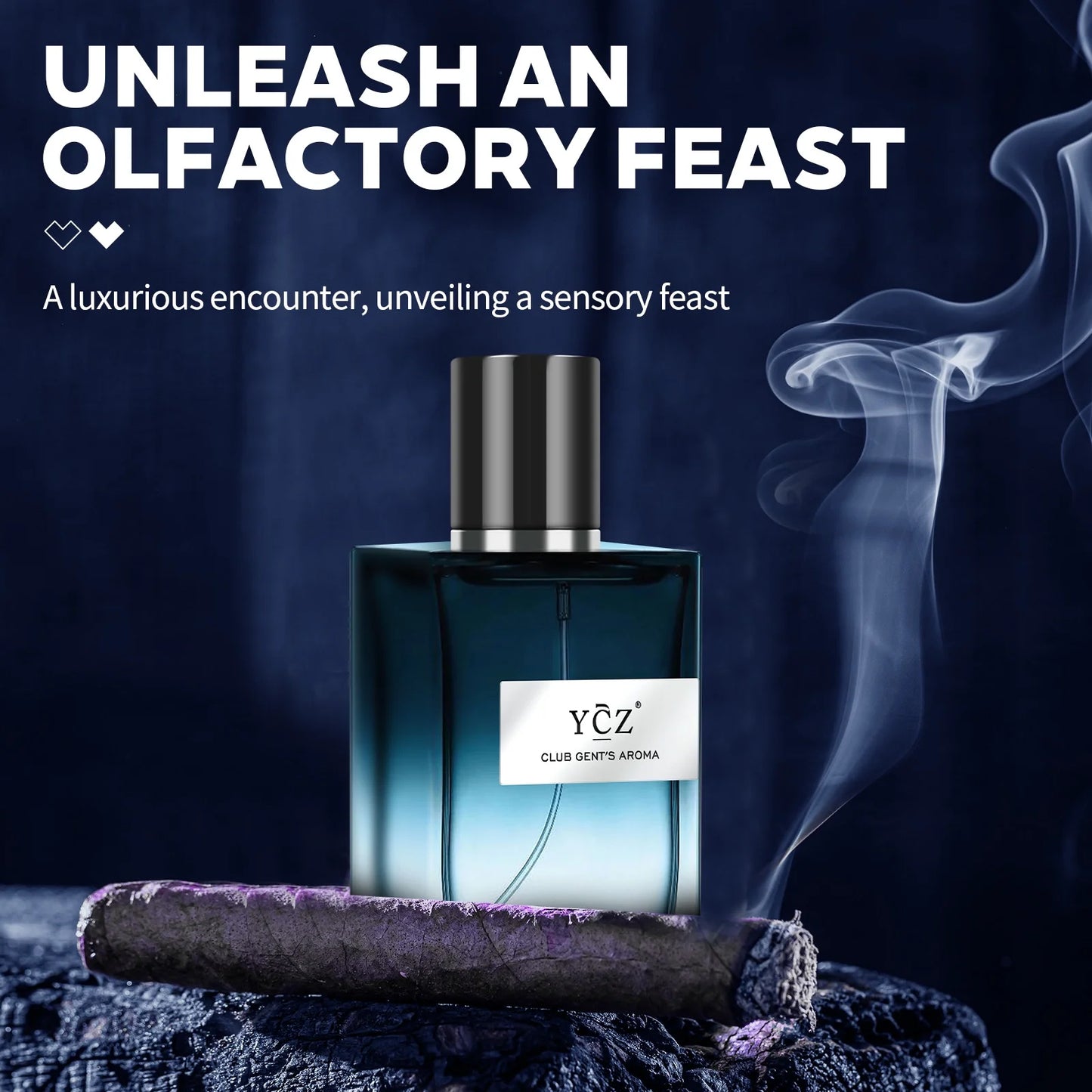 CLUB GENT'S AROMA Perfume Men, Long Lasting Cologne for Men with Aromatic Woody Notes of Mint, and Lemon, Ideal Occasions Daily Elegance,Nightclub Essential Fragrance, 1.7Oz(50Ml)