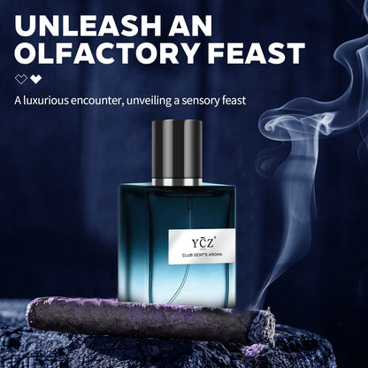 CLUB GENT'S AROMA Perfume Men, Long Lasting Cologne for Men with Aromatic Woody Notes of Mint, and Lemon, Ideal Occasions Daily Elegance,Nightclub Essential Fragrance, 1.7Oz(50Ml)