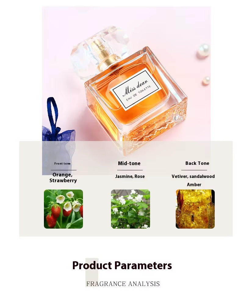 Brand Perfume Musk Women Perfume Spray Flirting Pheromone Long Lasting Jasmine Fruity Light Fragrance Seductive Romance Gift