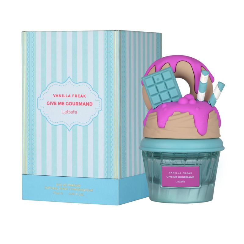 Lattafa Give Gourmand Collection: Choco Overdose + Cherry on Top + Vanilla Freak Bundle 75Ml Spray