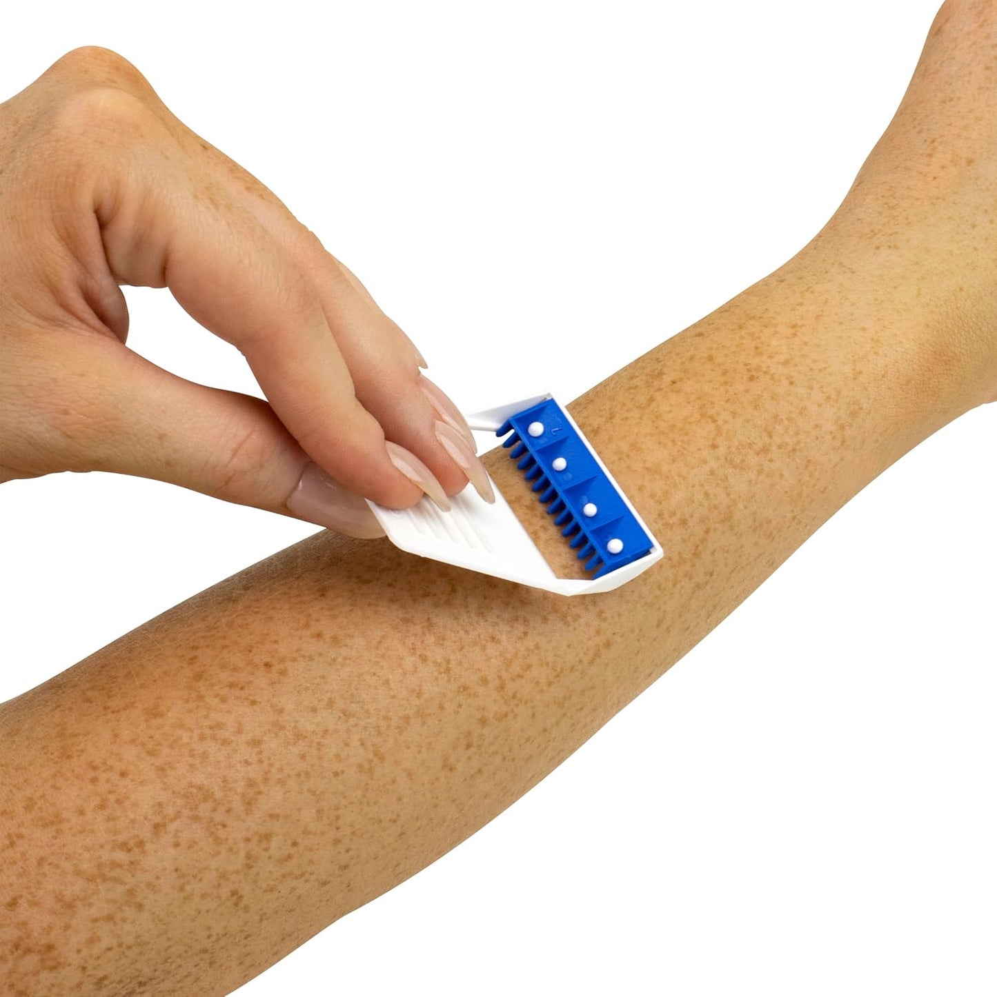 Gallant Disposable Prep Razors, Used before ECG and Other Procedures, Disposable Razors with Open Design, Ergonomic Surgical Prep Razors, 1 Box of 50 Razors