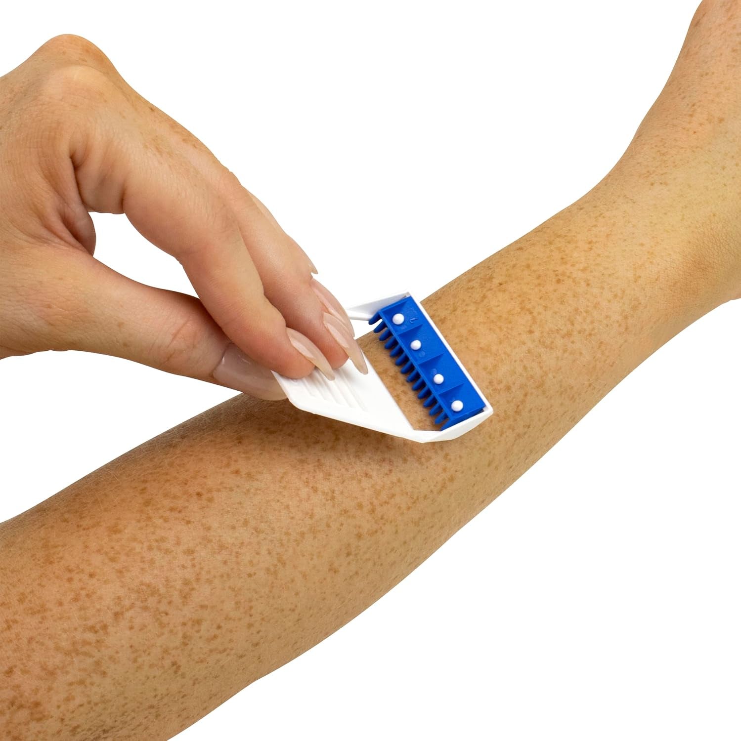 Gallant Disposable Prep Razors, Used before ECG and Other Procedures, Disposable Razors with Open Design, Ergonomic Surgical Prep Razors, 1 Box of 50 Razors