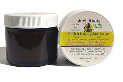 Thick Body Butter, Eczema, Moisturizing Dry, Itchy, Damaged Skin No Chemicals, 2Oz Made by a Man for His Lady